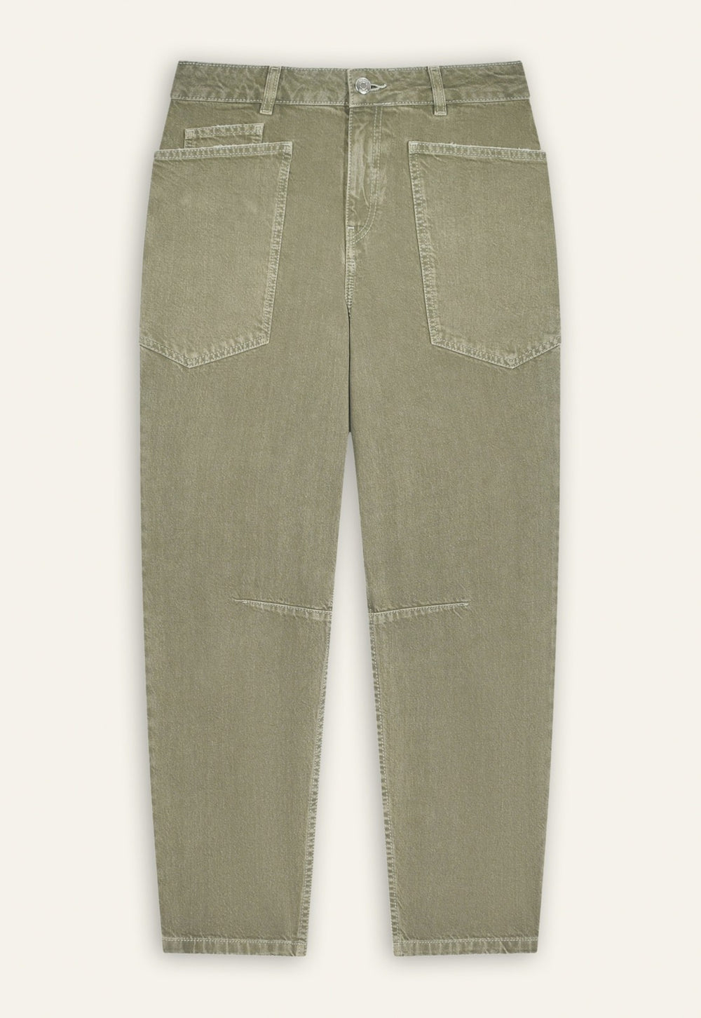 Loose-Fitting Trousers Vulny Kaki