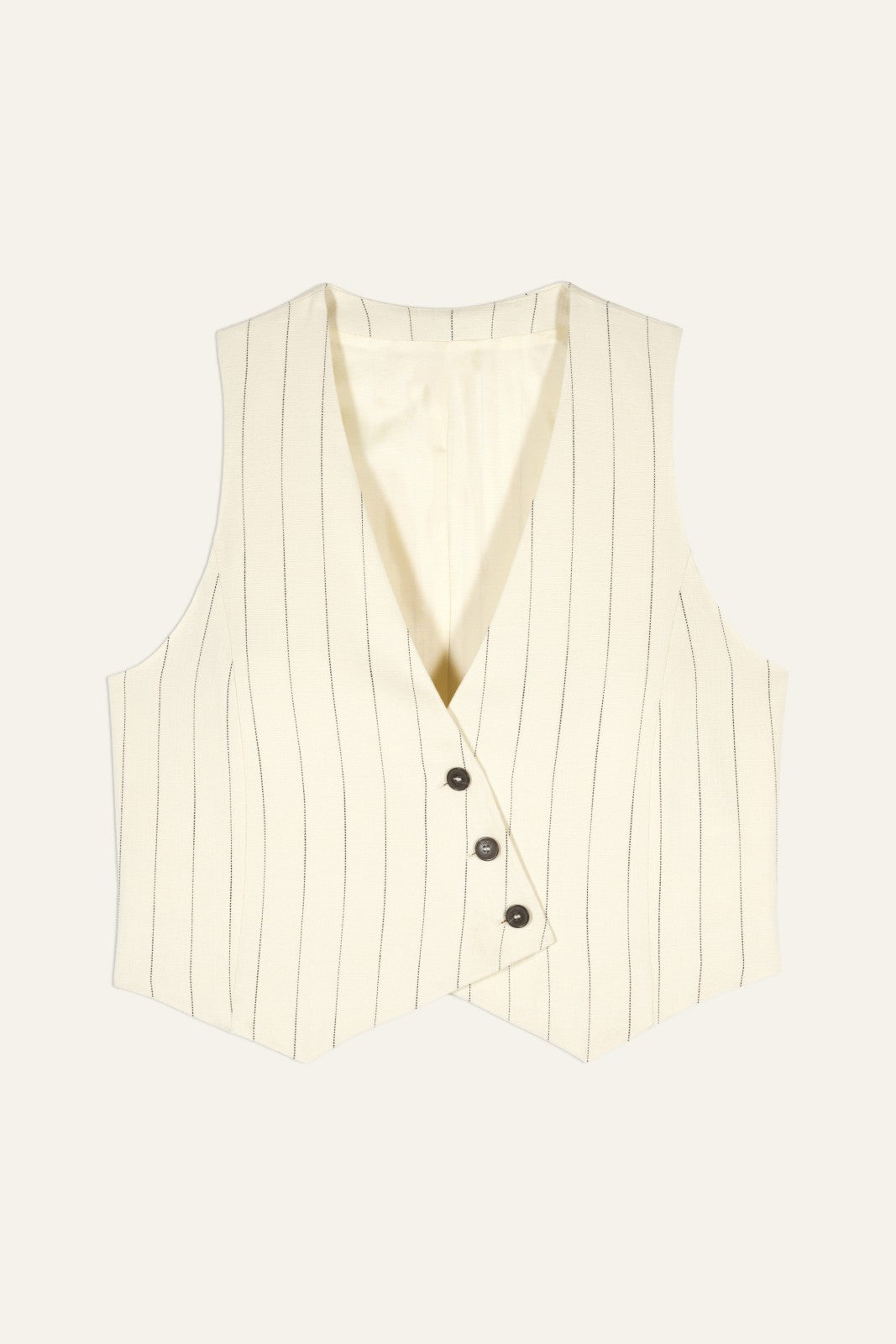 Erita Vest Ecru