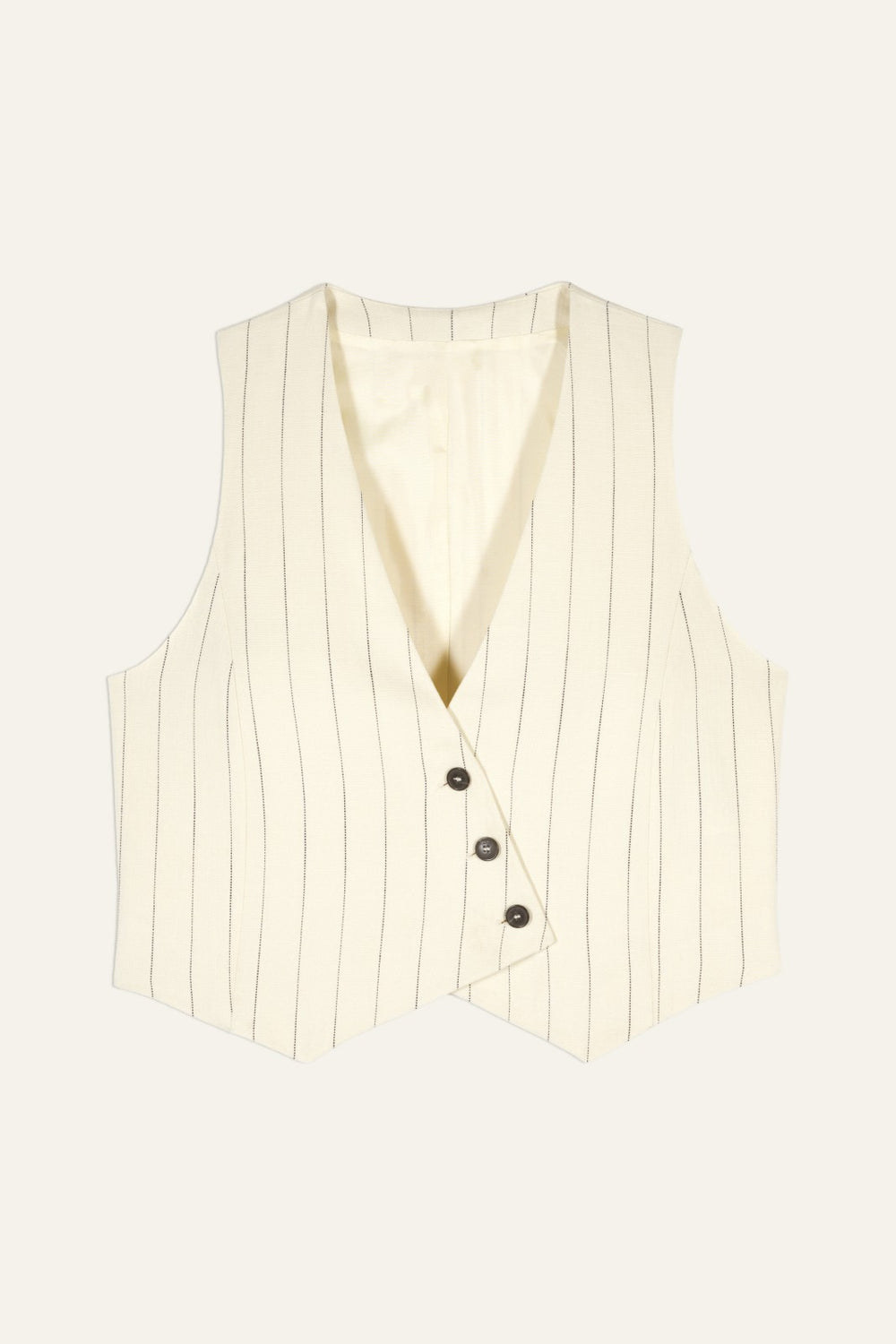 Erita Vest Ecru