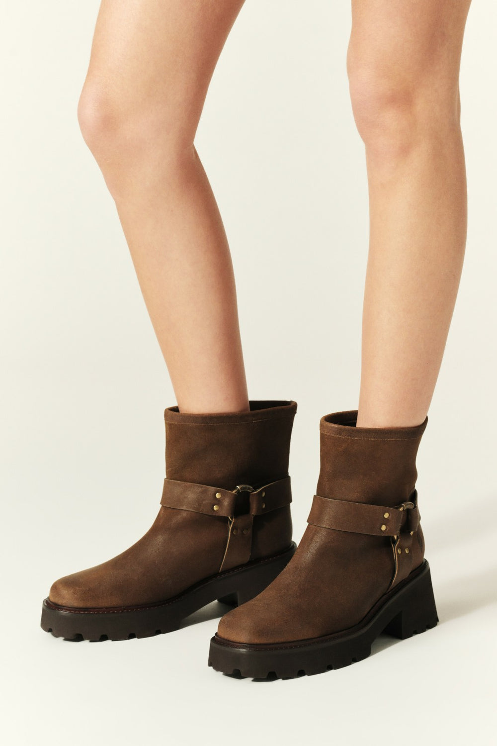 Biker Boots Boots Marron
