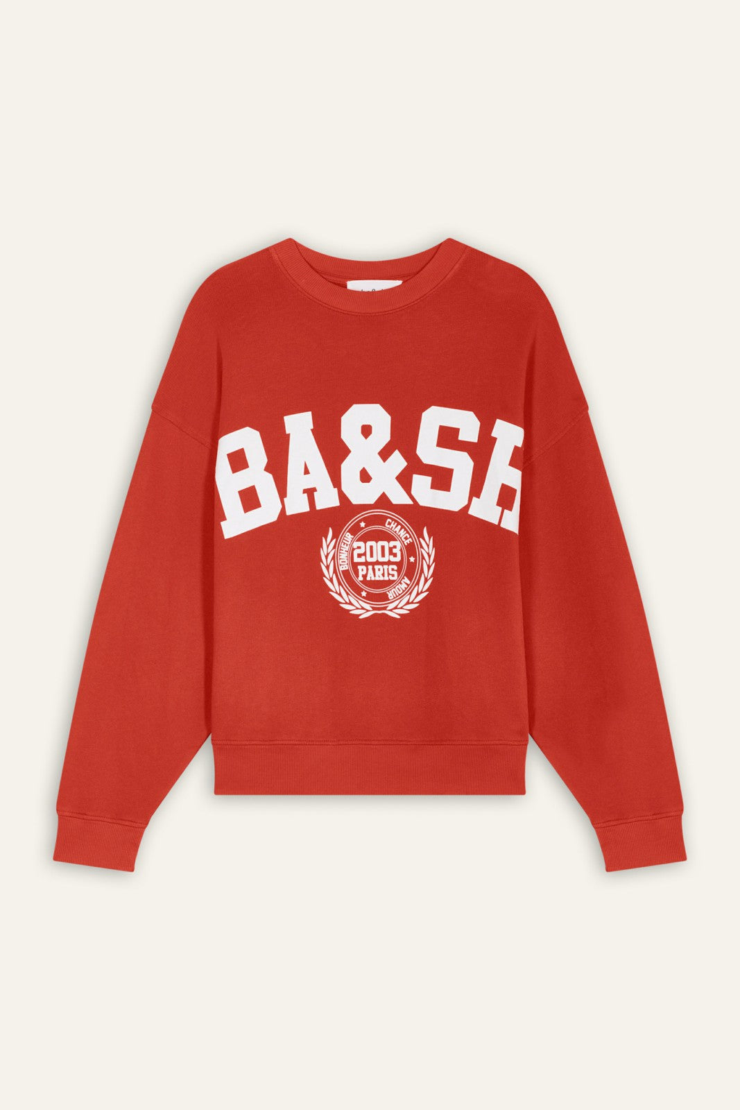 Cropped Sweatshirt Benjamin Rouge