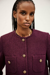 Structured Jacket Meredith Rouge
