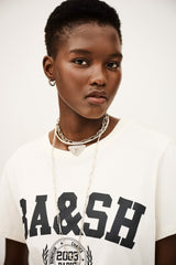 Varsity-Style Shirt Ioni Ecru