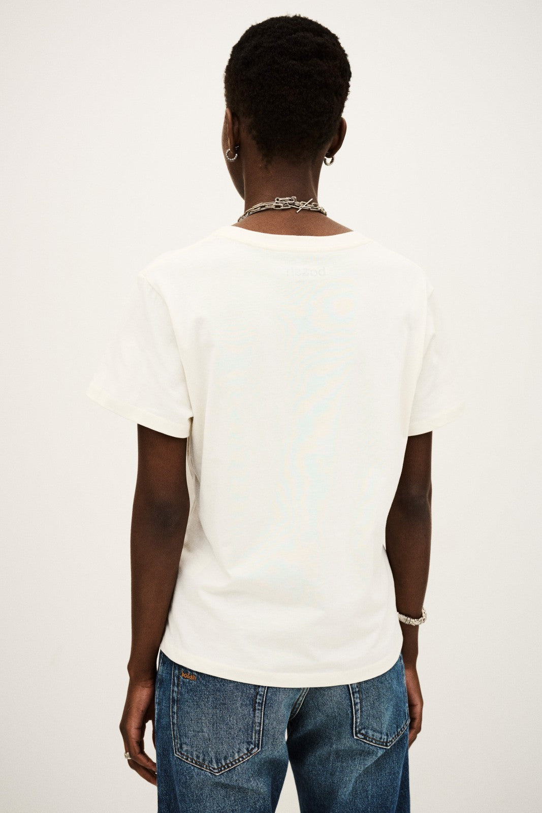 Varsity-Style Shirt Ioni Ecru