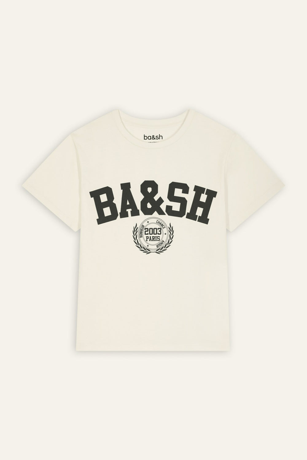 Varsity-Style Shirt Ioni Ecru