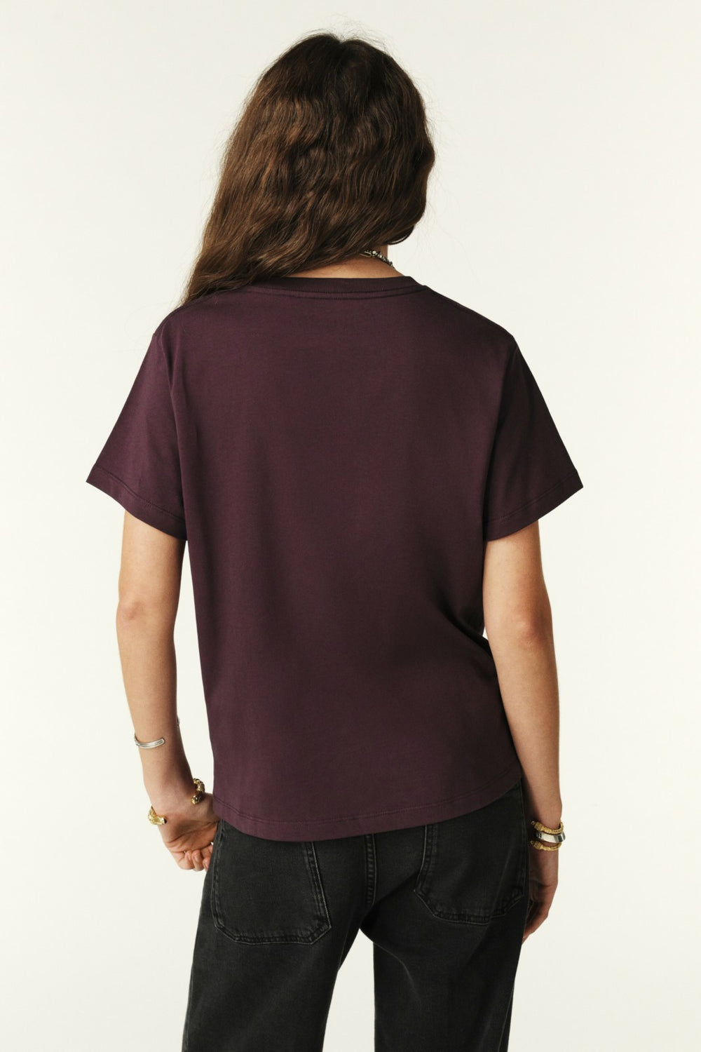 Varsity-Style Shirt Ioni Rouge