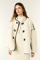 Short Coat Maury Ecru