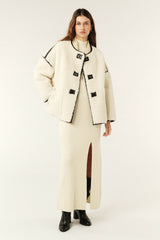 Short Coat Maury Ecru