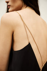 V-Neck Dress Chiara Noir