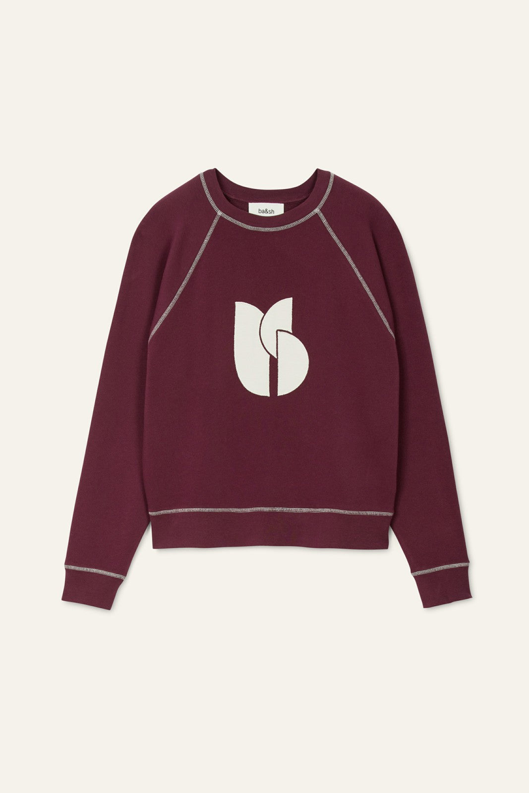 Baggy Sweatshirt Bart Violet