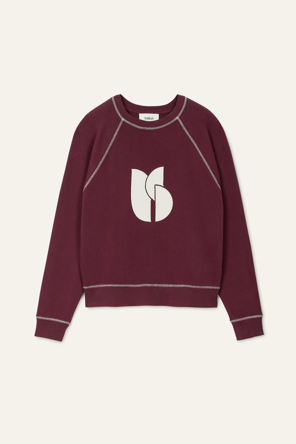 Baggy Sweatshirt Bart Violet