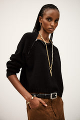 Cashmere Jumper Corvy Noir