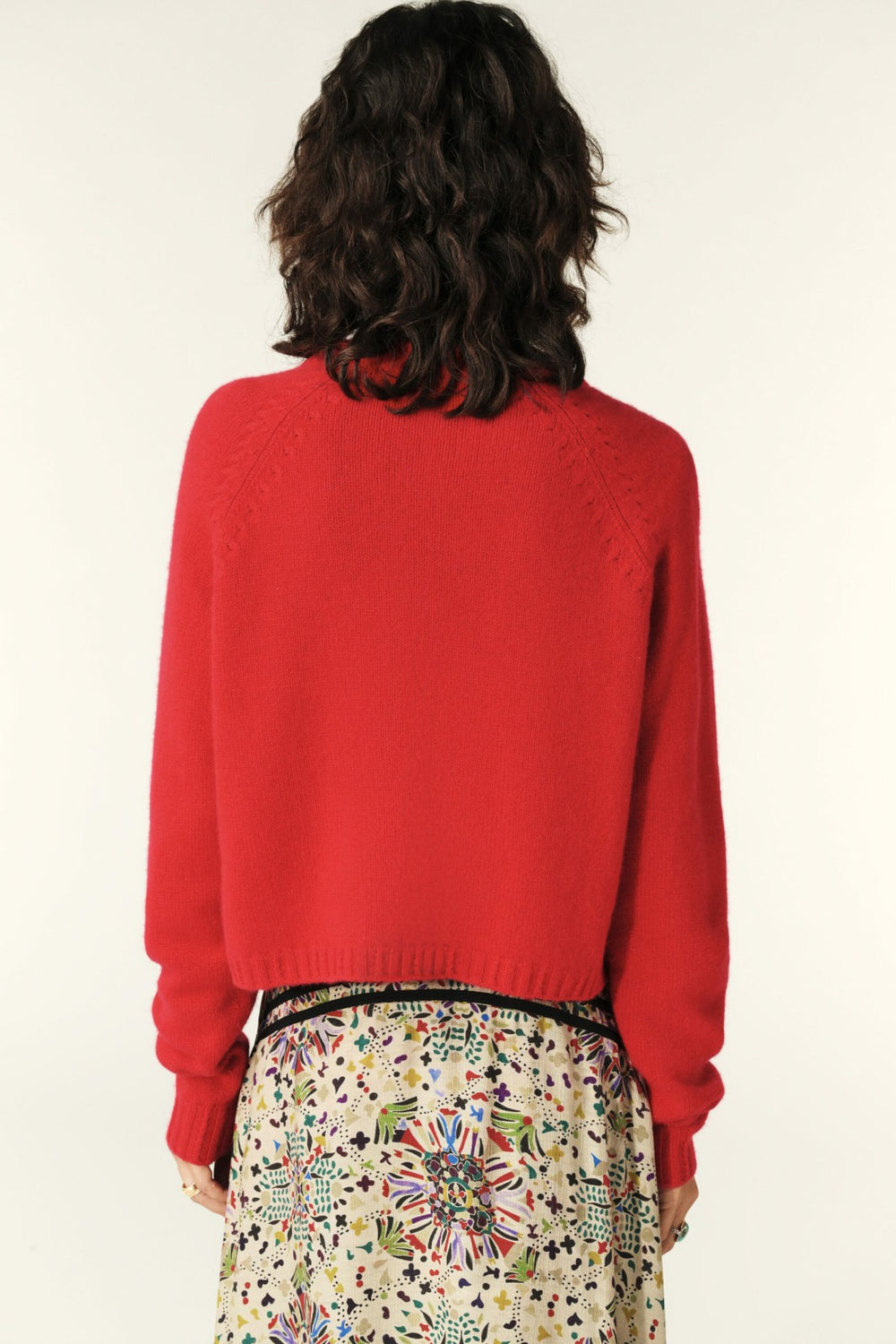 Cashmere Jumper Corvy Rouge