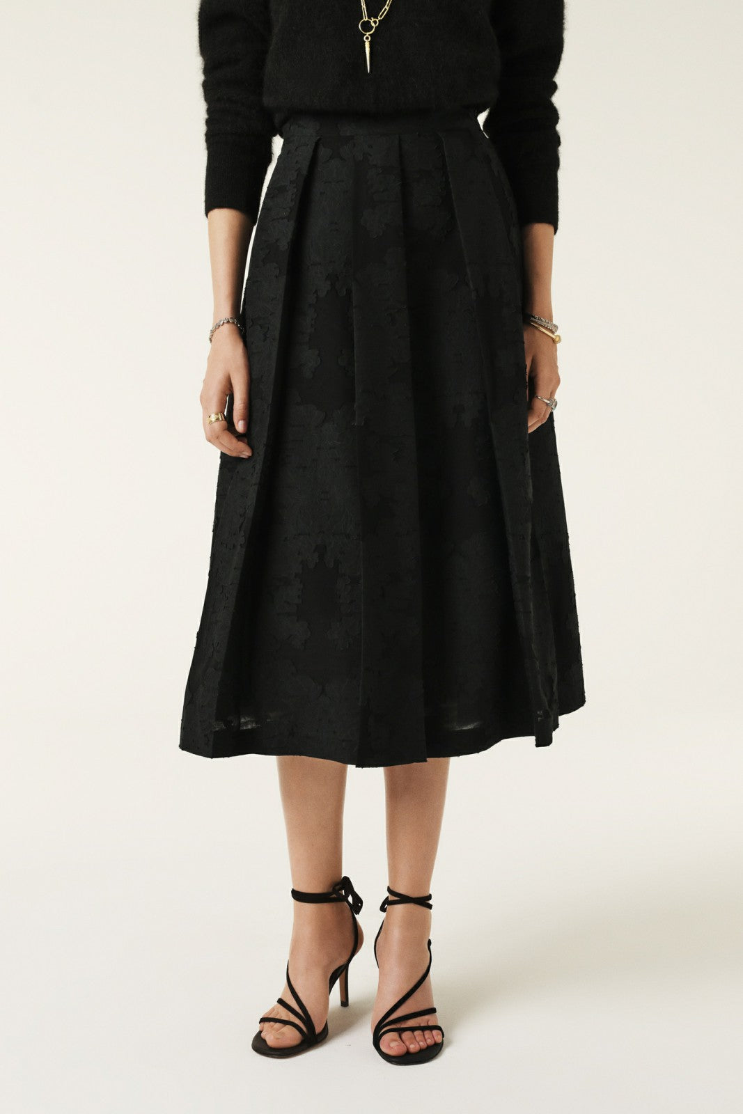 Midi Skirt Nehuda Noir