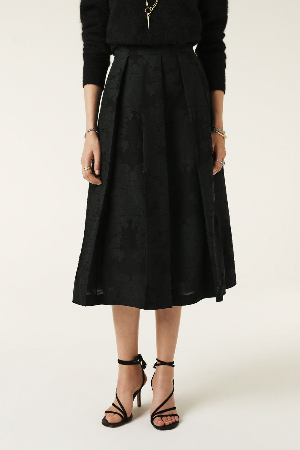 Midi Skirt Nehuda Noir