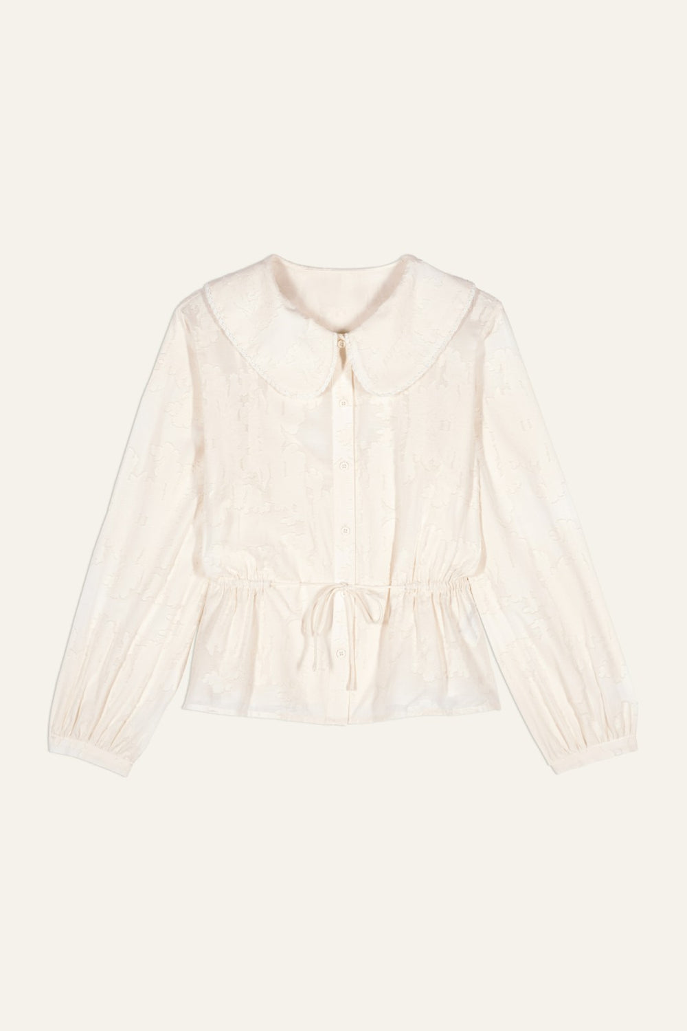Long-Sleeved Shirt Nereus Ecru
