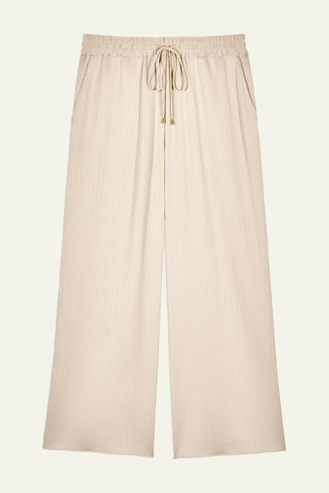 Elasticated Waist Trousers Issy Ecru