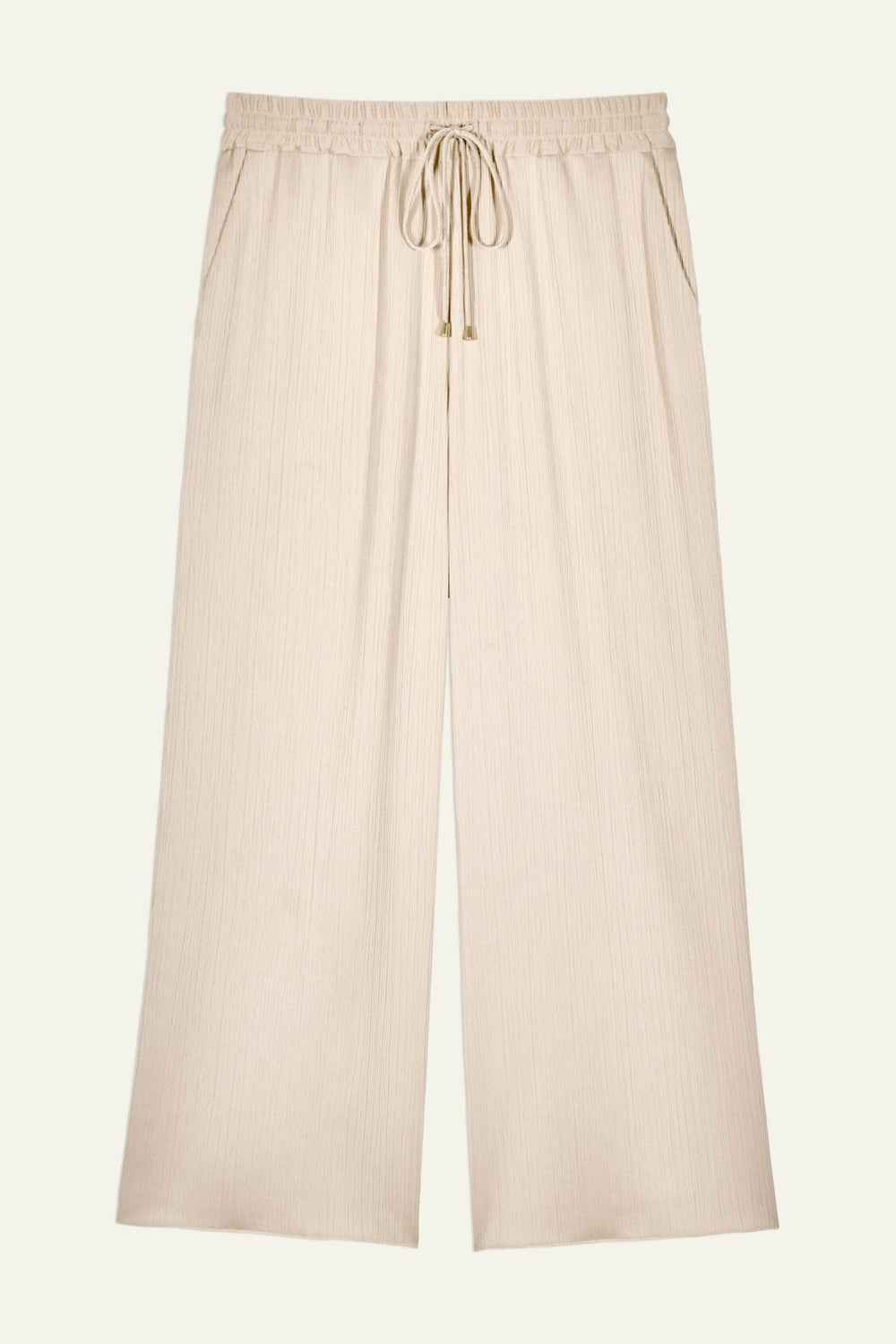 Elasticated Waist Trousers Issy Ecru
