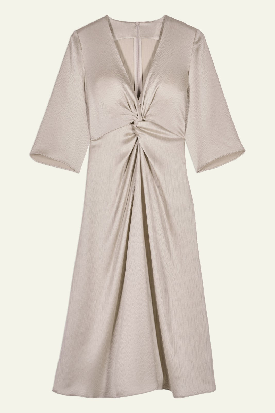Midi-Length Dress Imelda Ecru