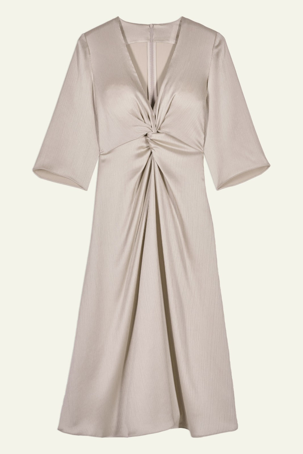 Midi-Length Dress Imelda Ecru
