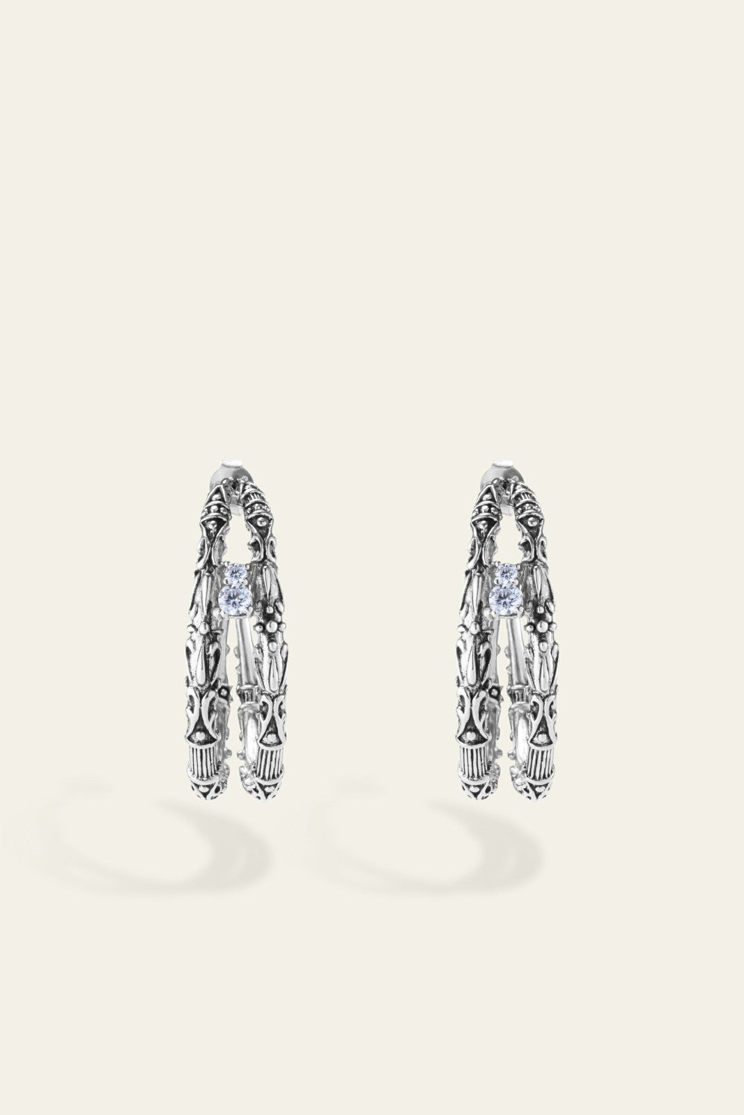 Earrings Fareta Argent
