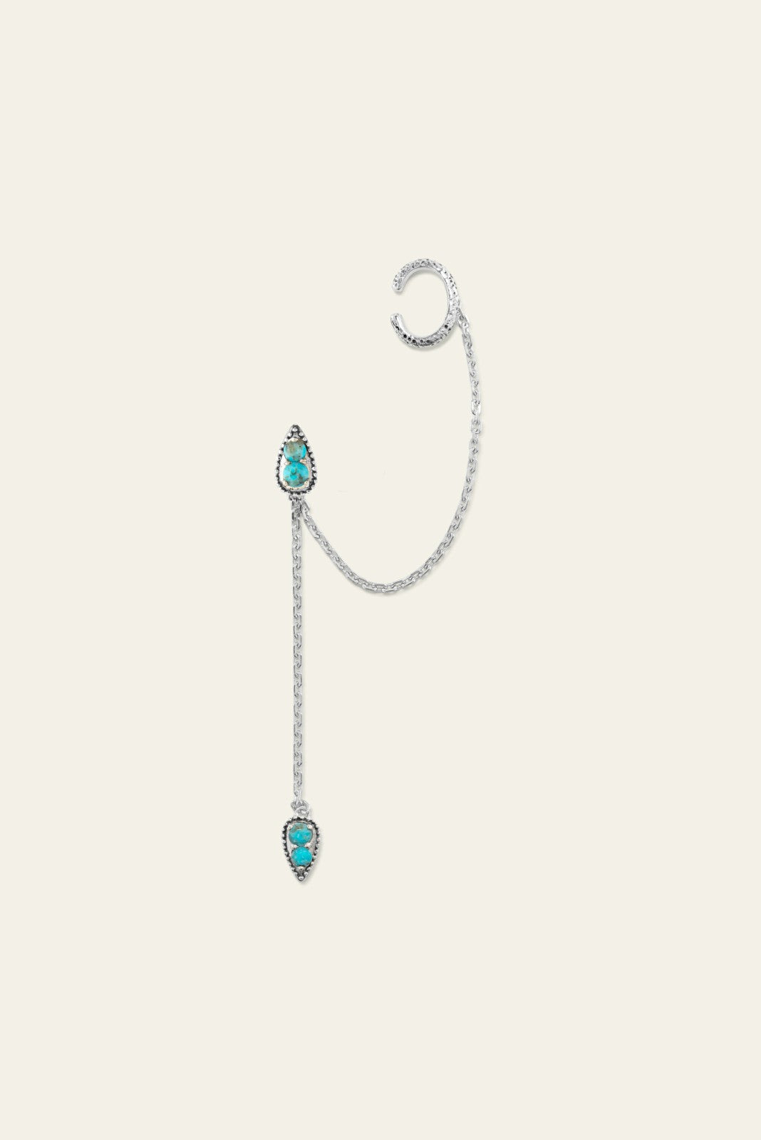 Earring Okami Blue