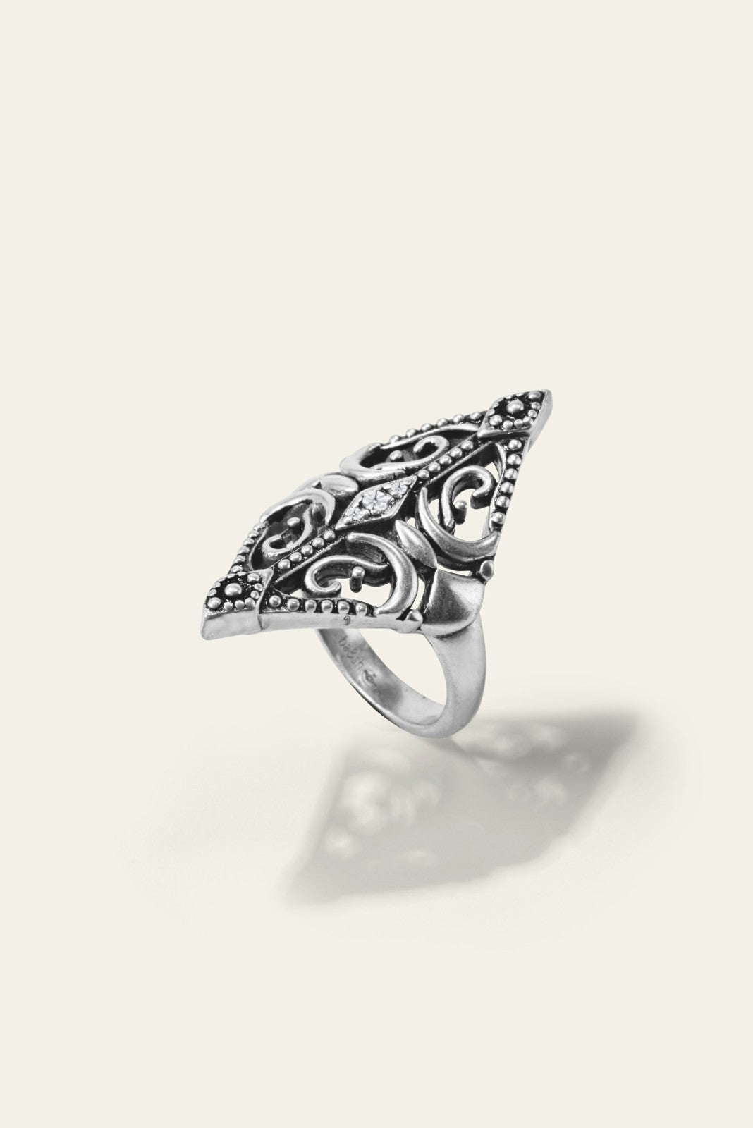 Ring Ouragan Argent