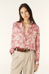 Long-Sleeved Blouse Amaury Rose