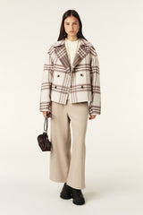 Short Coat Washina Ecru