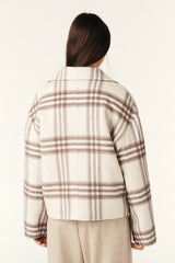 Short Coat Washina Ecru