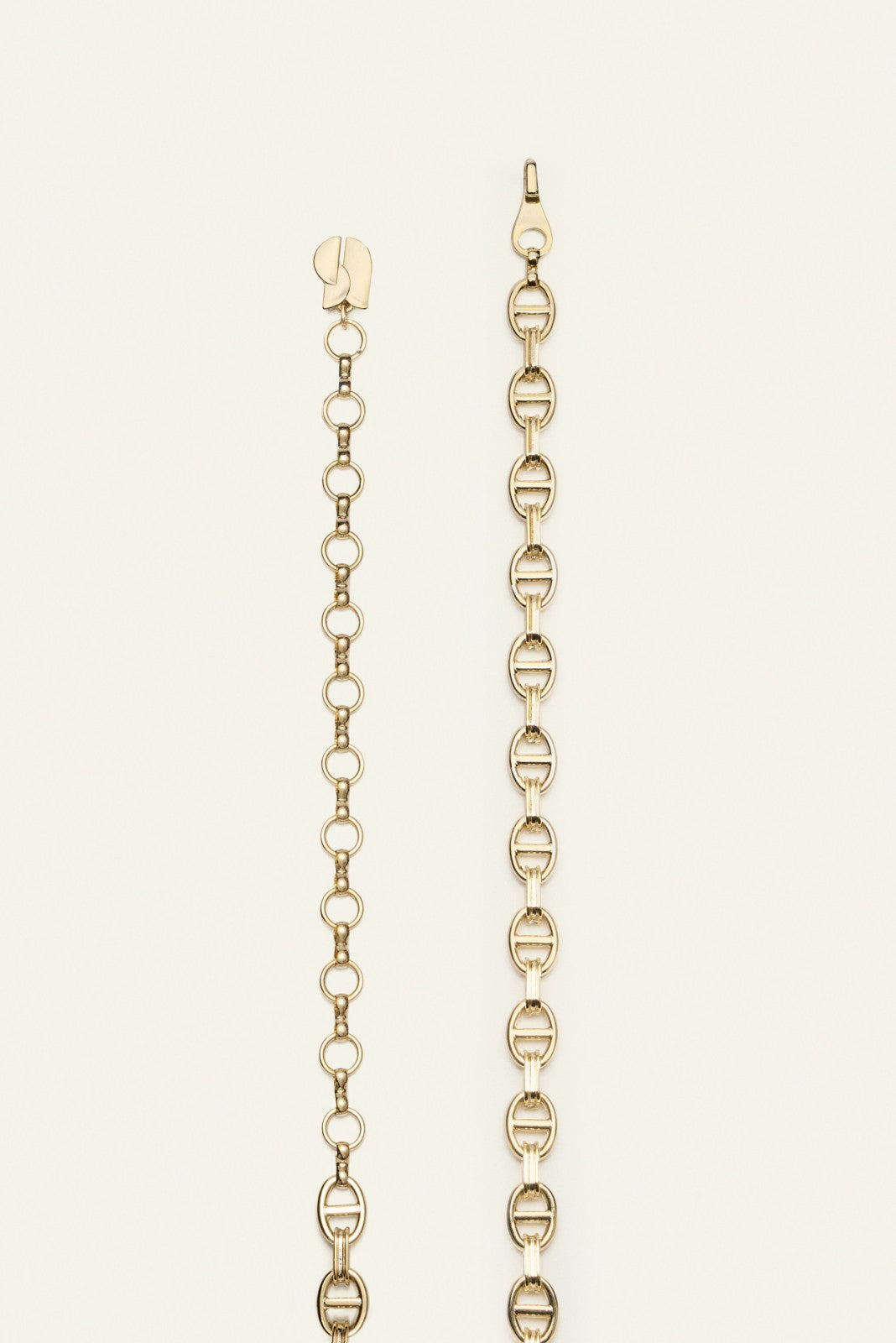 Chain Belt Brass Gold