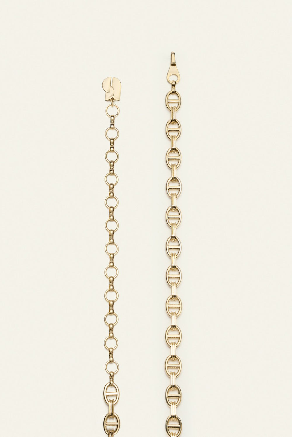 Chain Belt Brass Gold