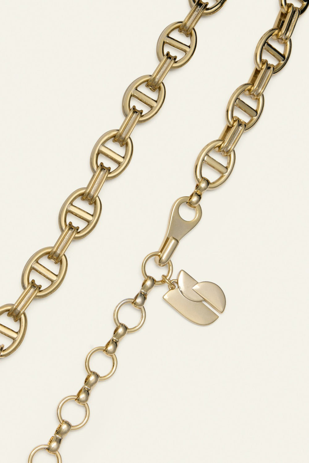 Chain Belt Brass Gold
