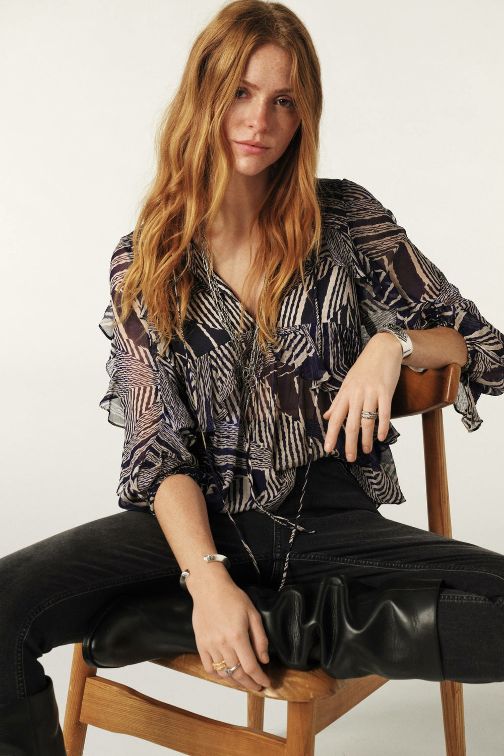 Blouse Angela Blue