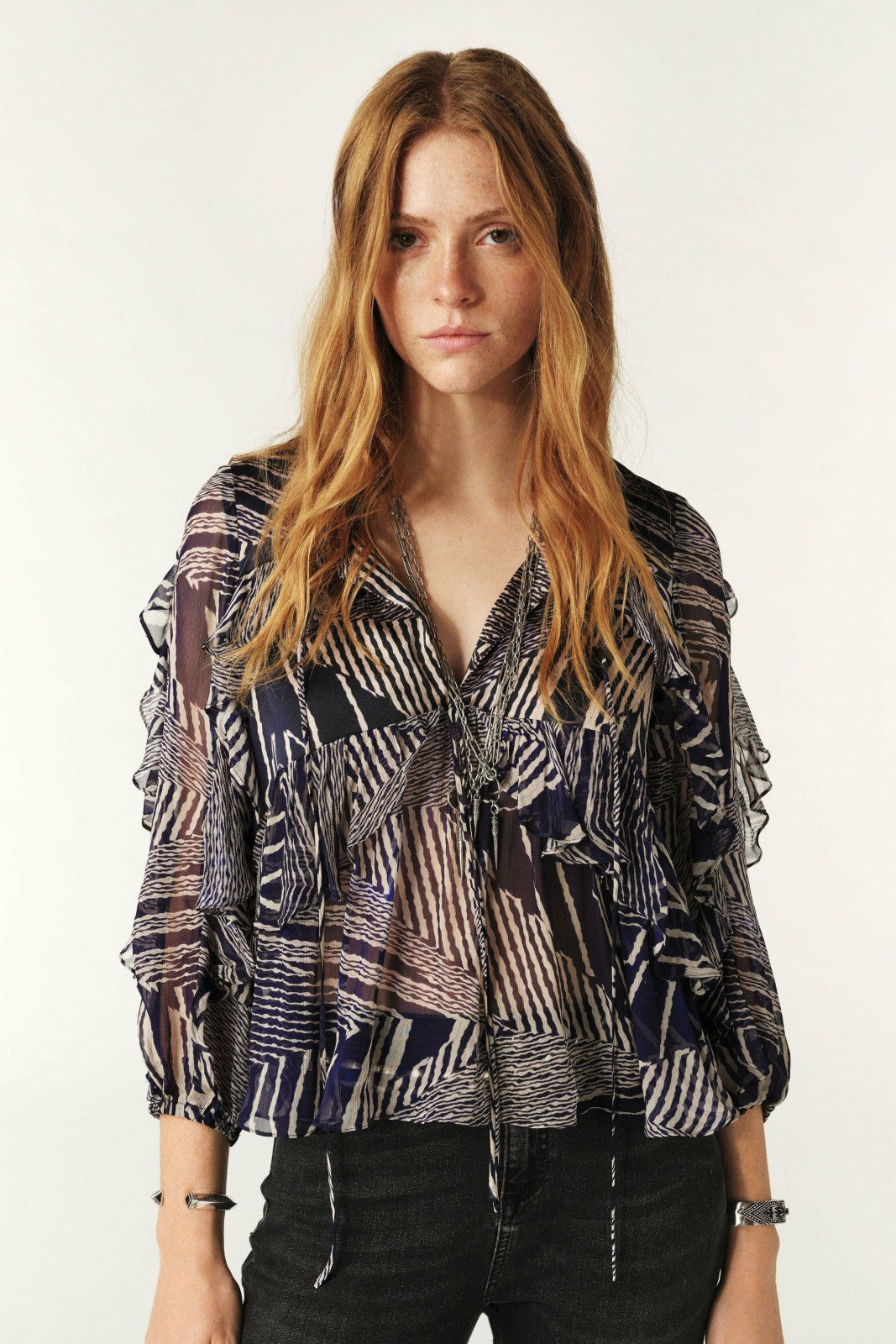 Blouse Angela Blue