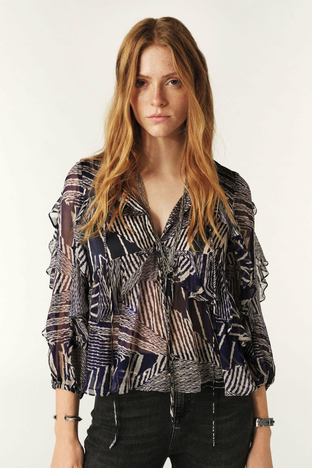 Blouse Angela Blue
