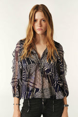 Blouse Angela Blue