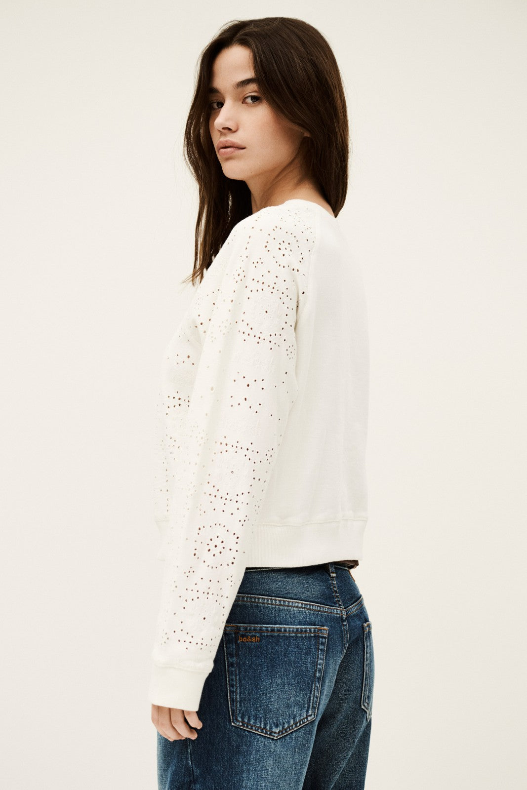 Sweatshirt Larson Ecru