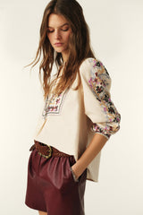 Top Caloe Ecru