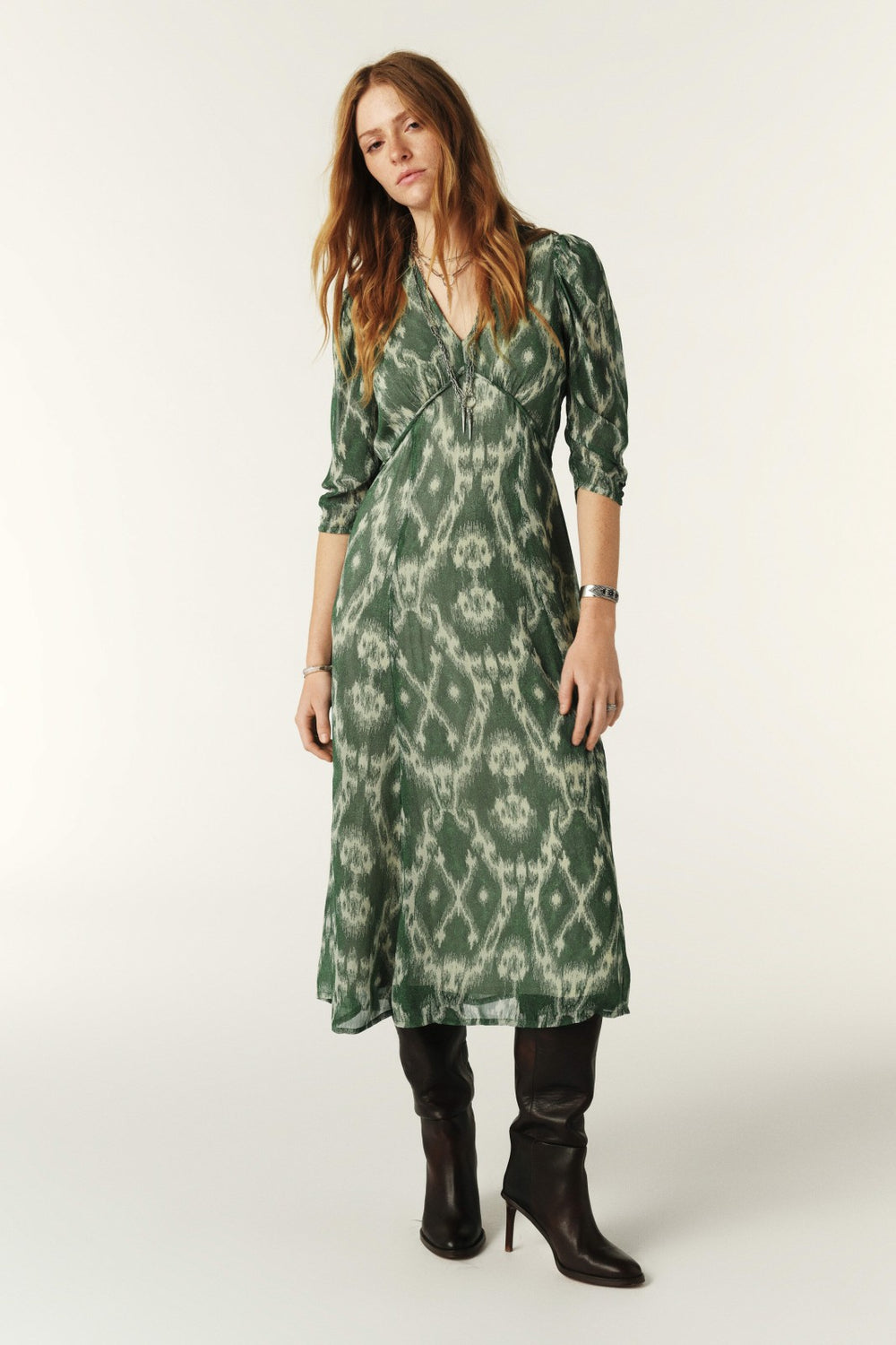 Dress Matsa Kaki