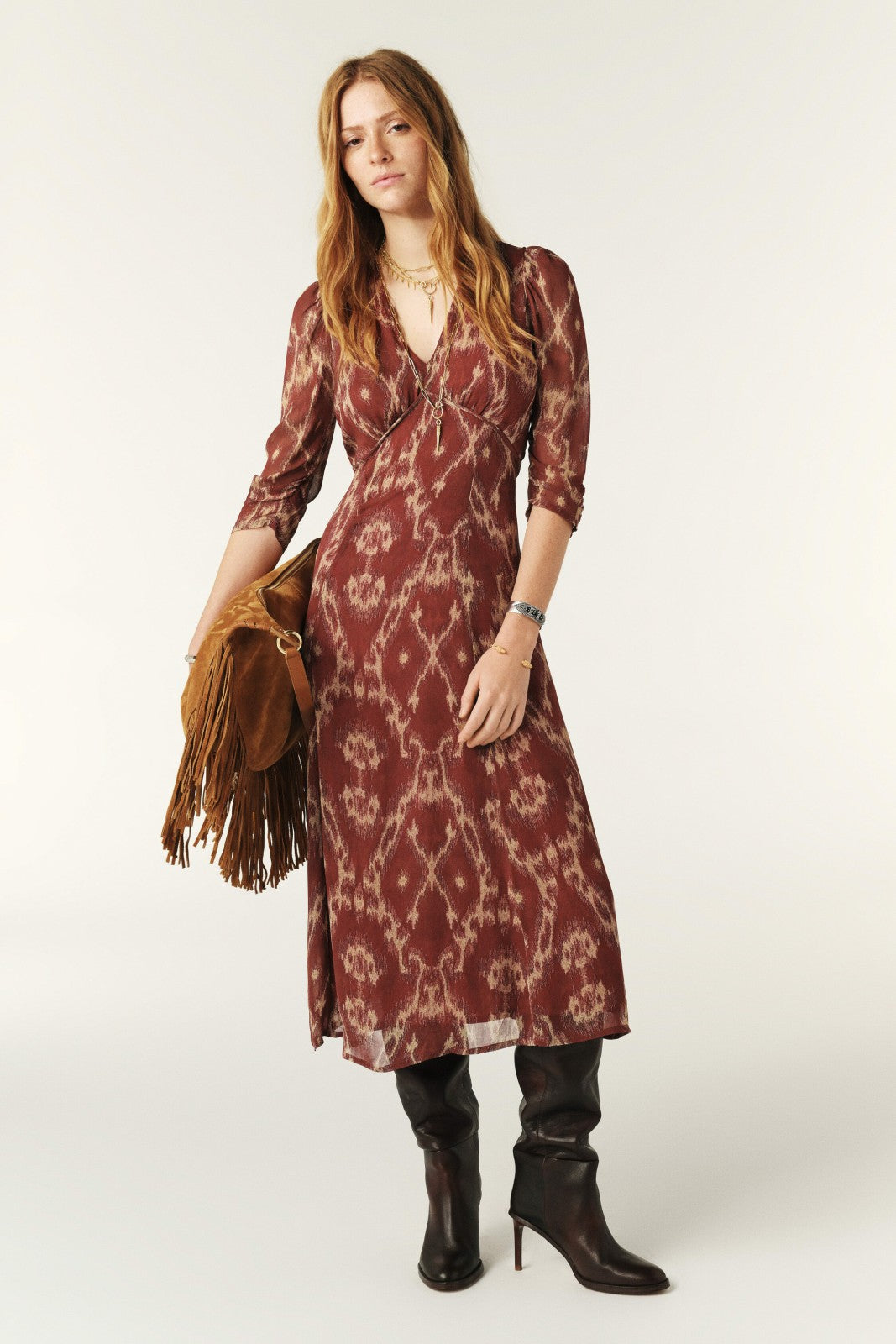 Dress Matsa Orange
