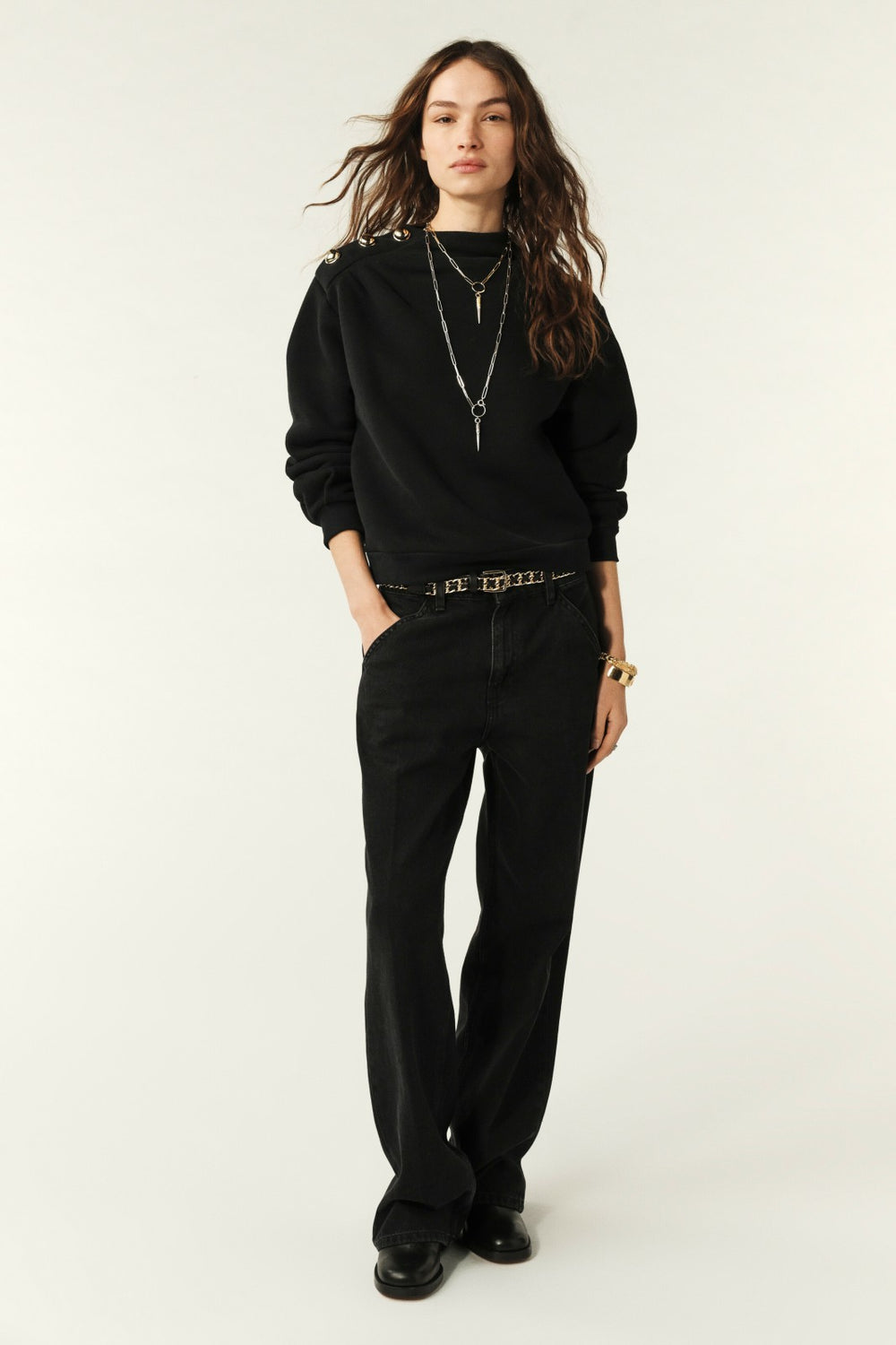 Sweatshirt Robbie Noir