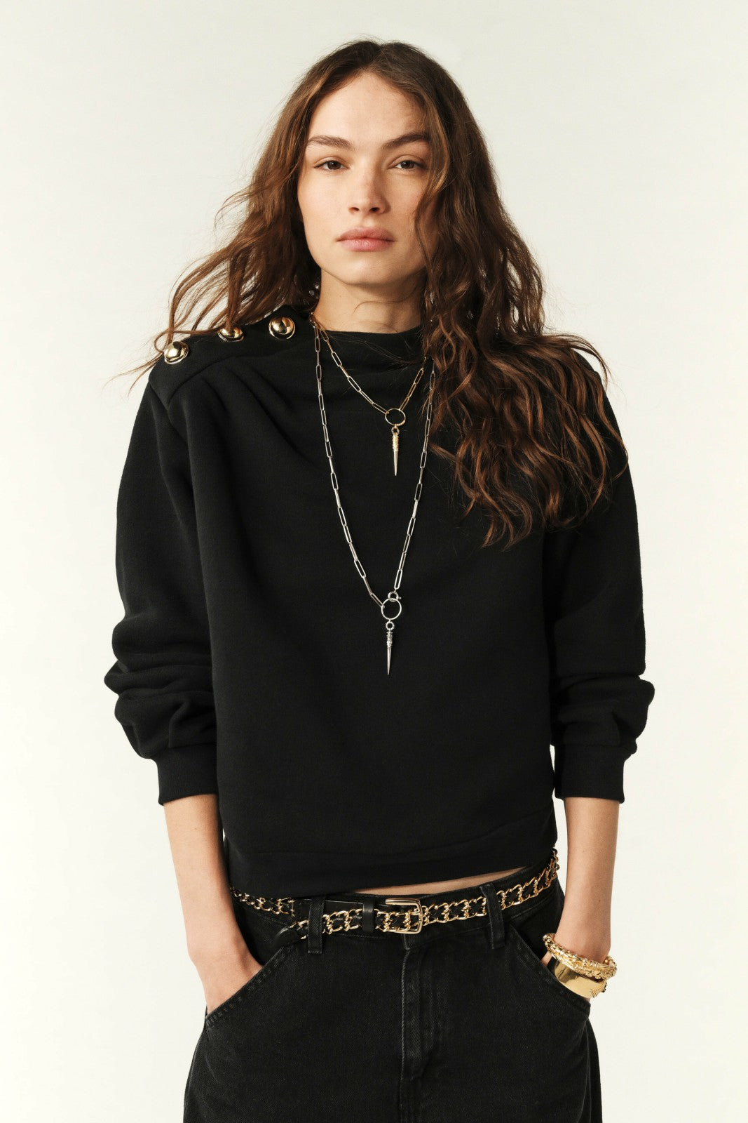 Sweatshirt Robbie Noir