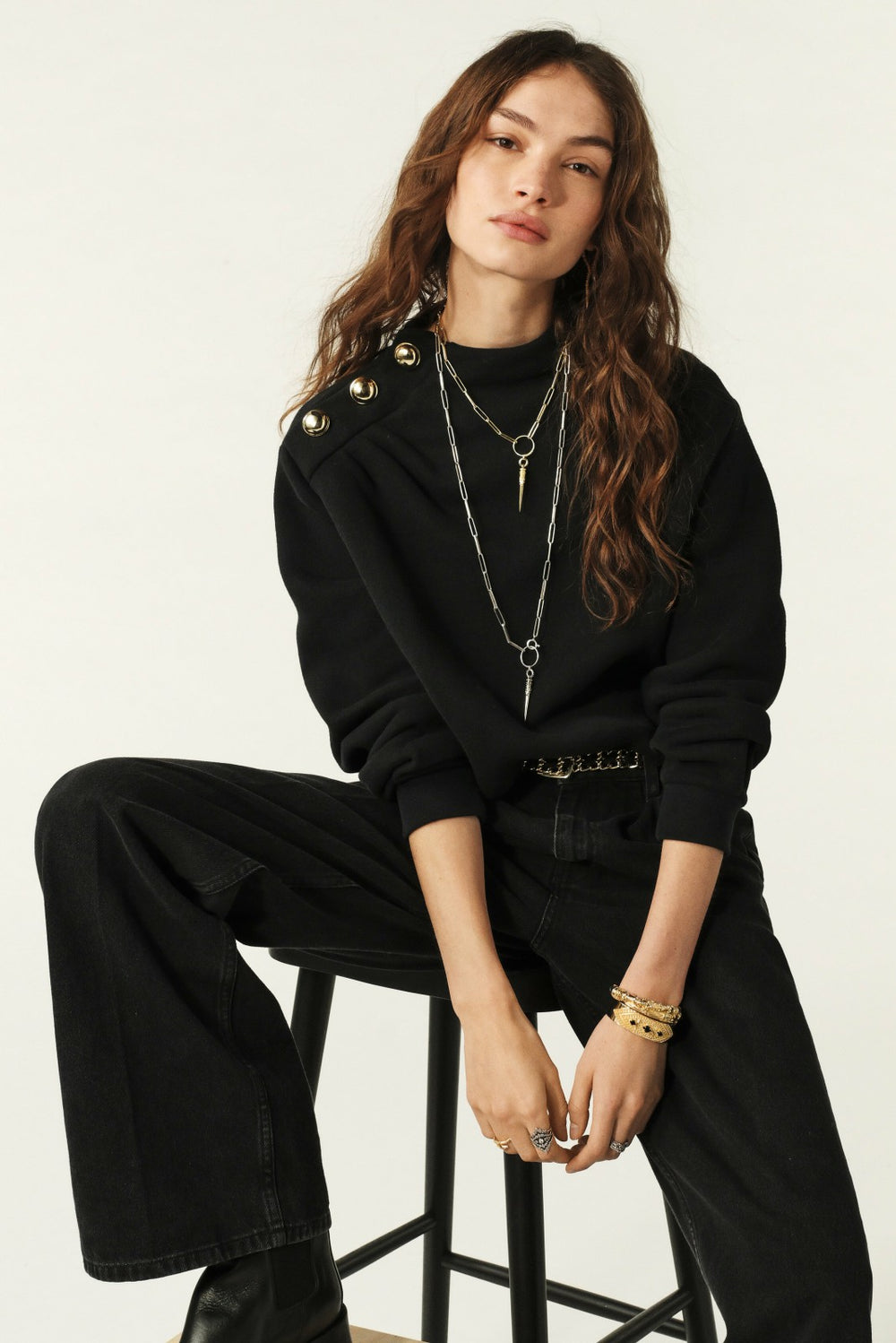 Sweatshirt Robbie Noir