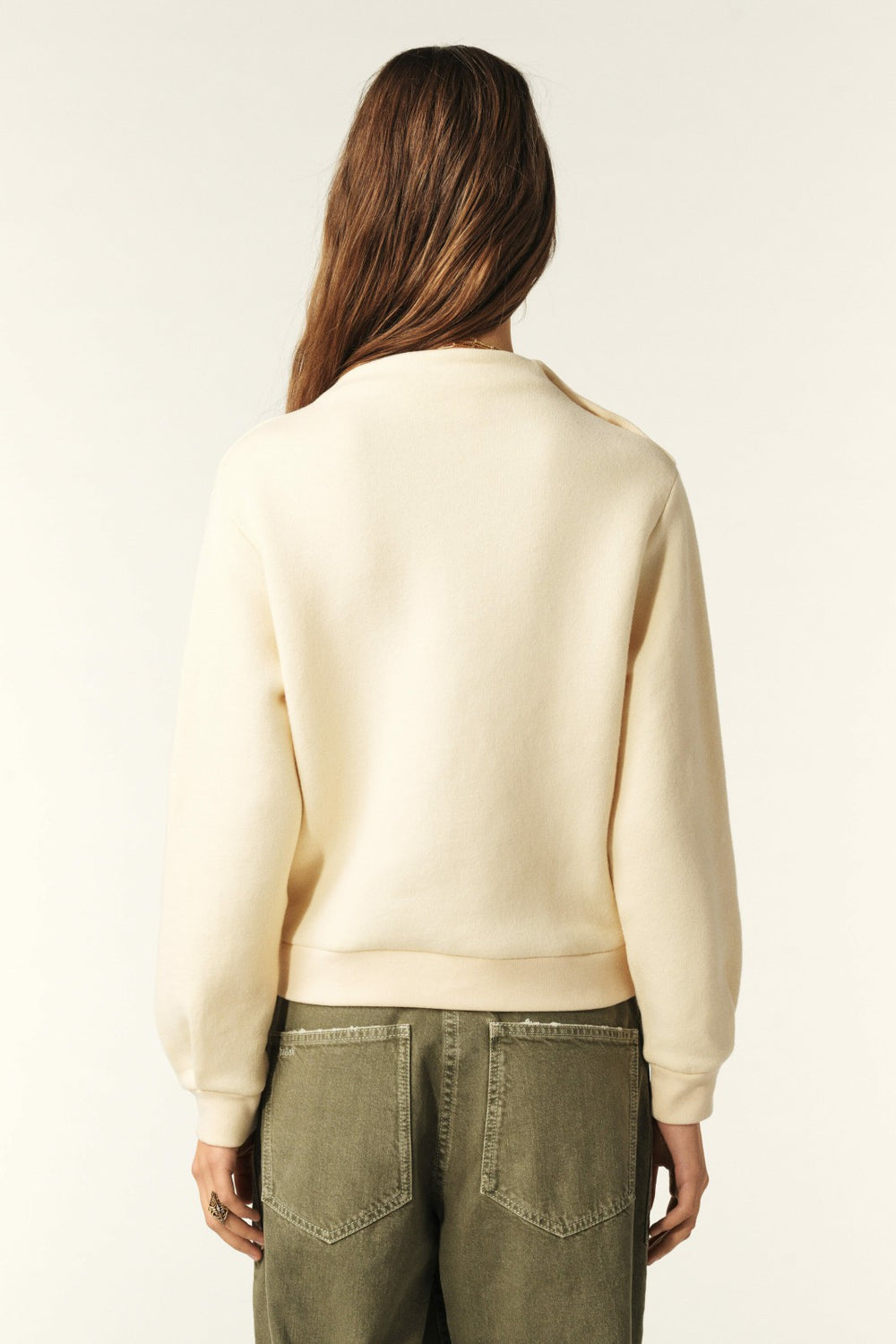 Sweatshirt Robbie Ecru