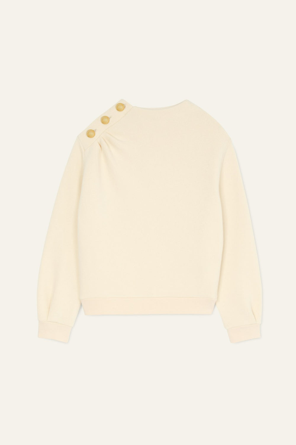 Sweatshirt Robbie Ecru