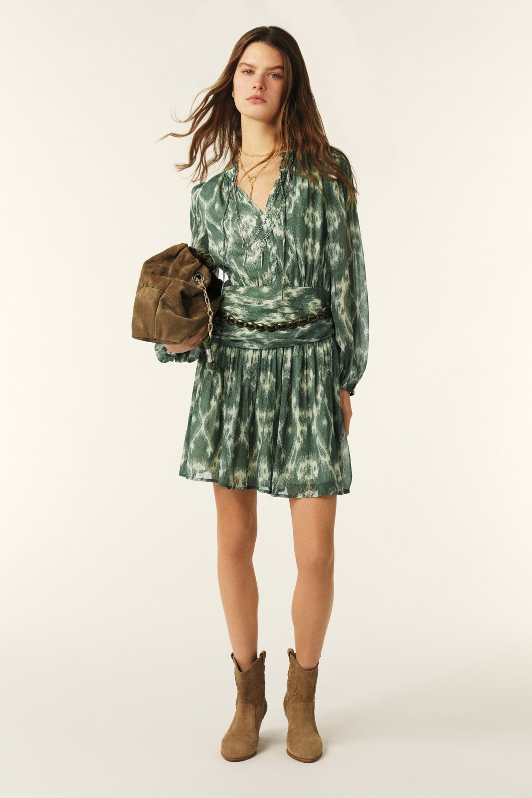 Dress Minthe Kaki