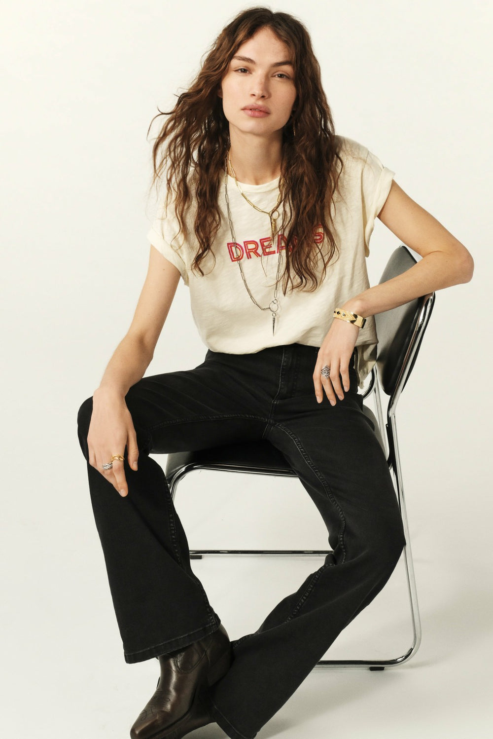 Tshirt Visti Ecru