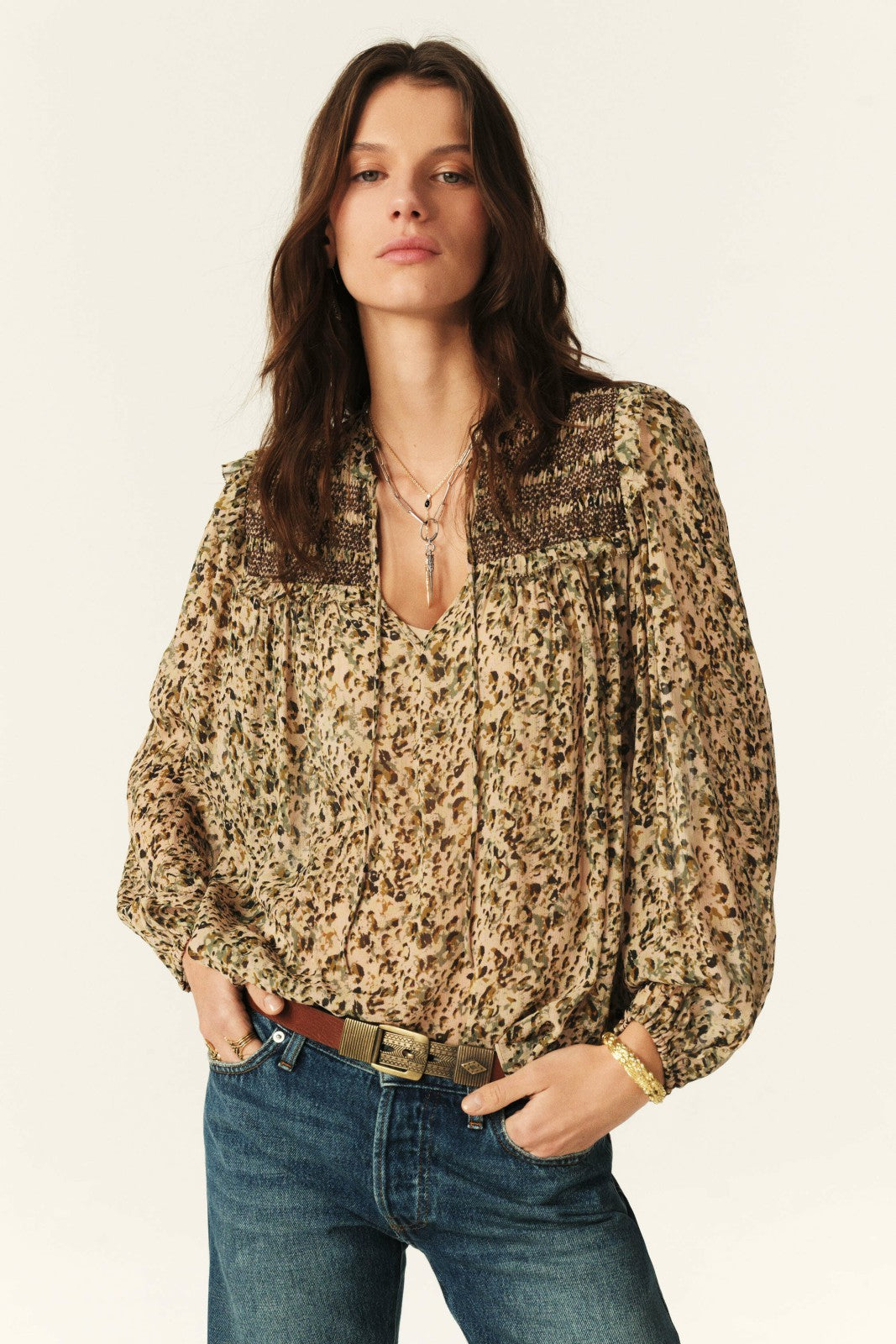 Blouse Capucine Ecru
