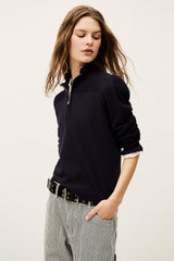 Long-Sleeved Pullover Suzanne Marine
